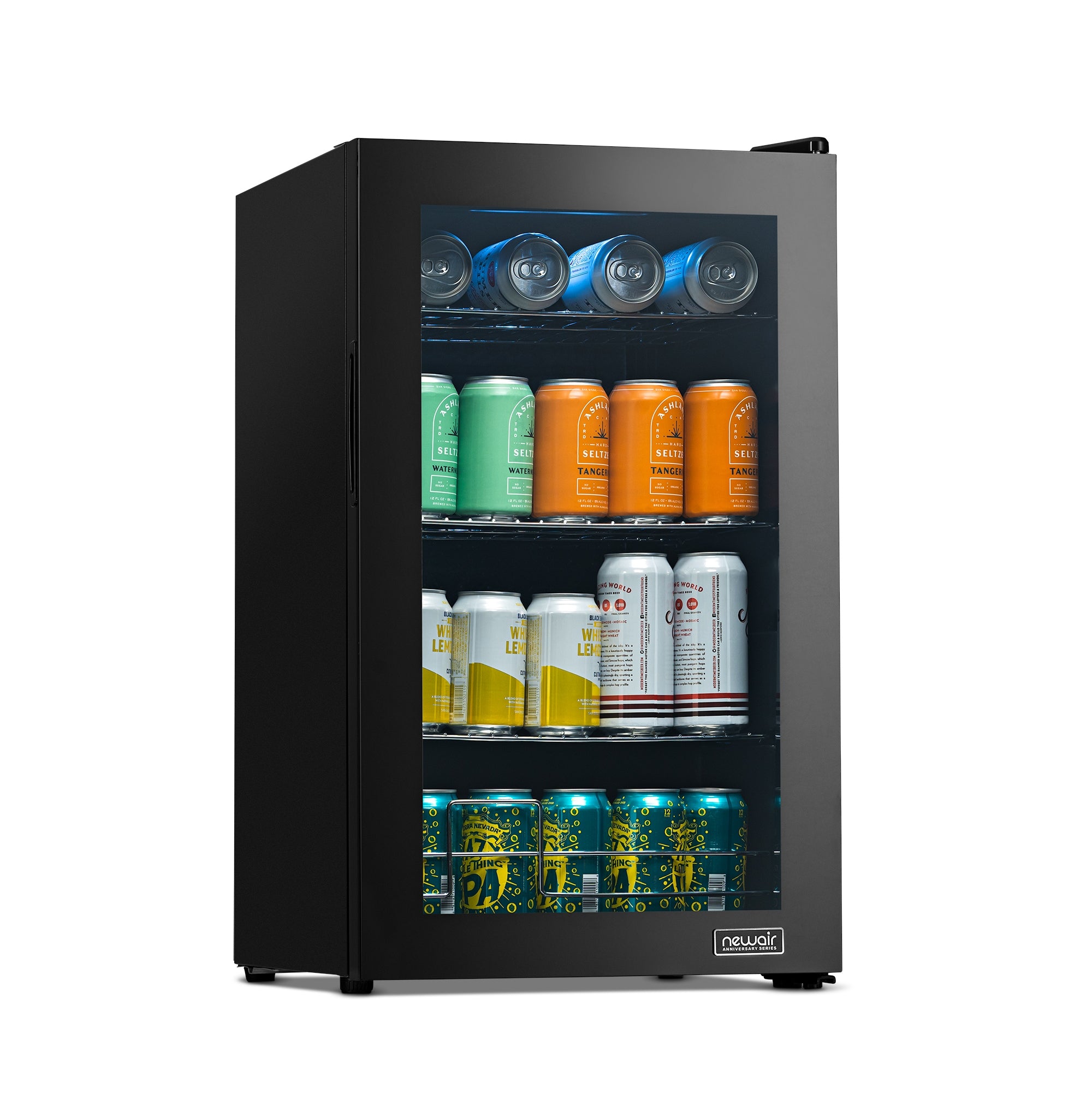 Portable Mini Fridge 9-Can Beverage Small Refrigerator Personal Compact  Cooler