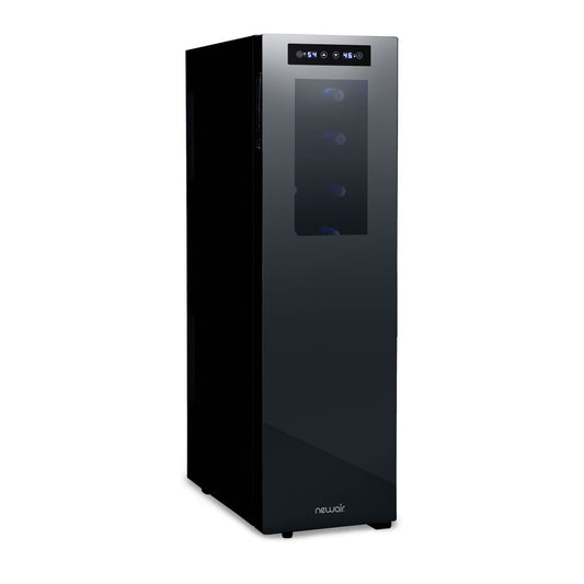 Newair® 18-Bottle 10.75" Black Freestanding Dual Zone Wine Fridge