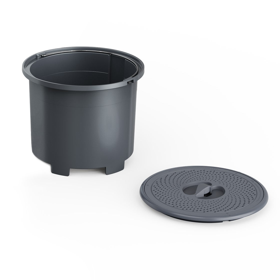 Luma Food Composter Extra Bucket Lid Off