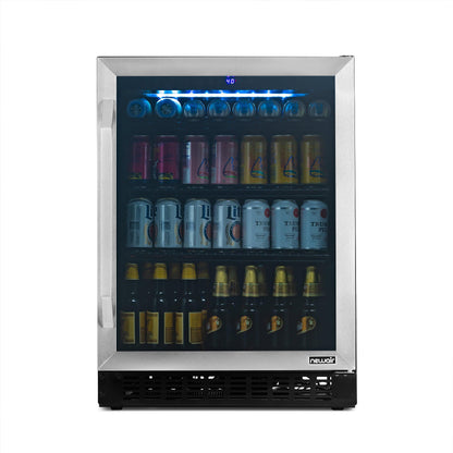 blemish-newair-flipshelf™-24-179-can-or-49-bottle-built-in-or-freestanding-wine-and-beverage-fridge-with-reversible-shelves