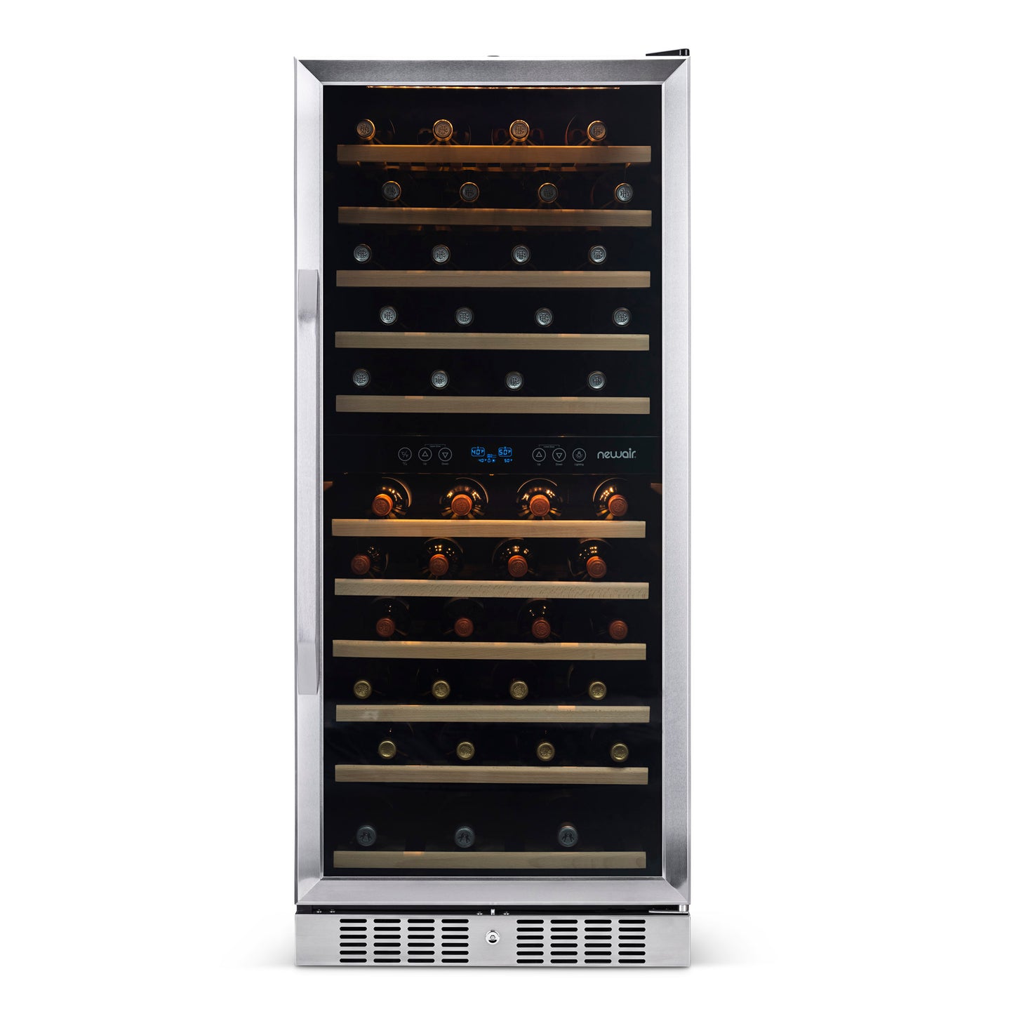 Newair® 116-Bottle 27" Built-In Dual Zone Wine Fridge