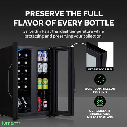 luma-comfort-39-can-12-bottle-freestanding-dual-zone-beverage-fridge-20