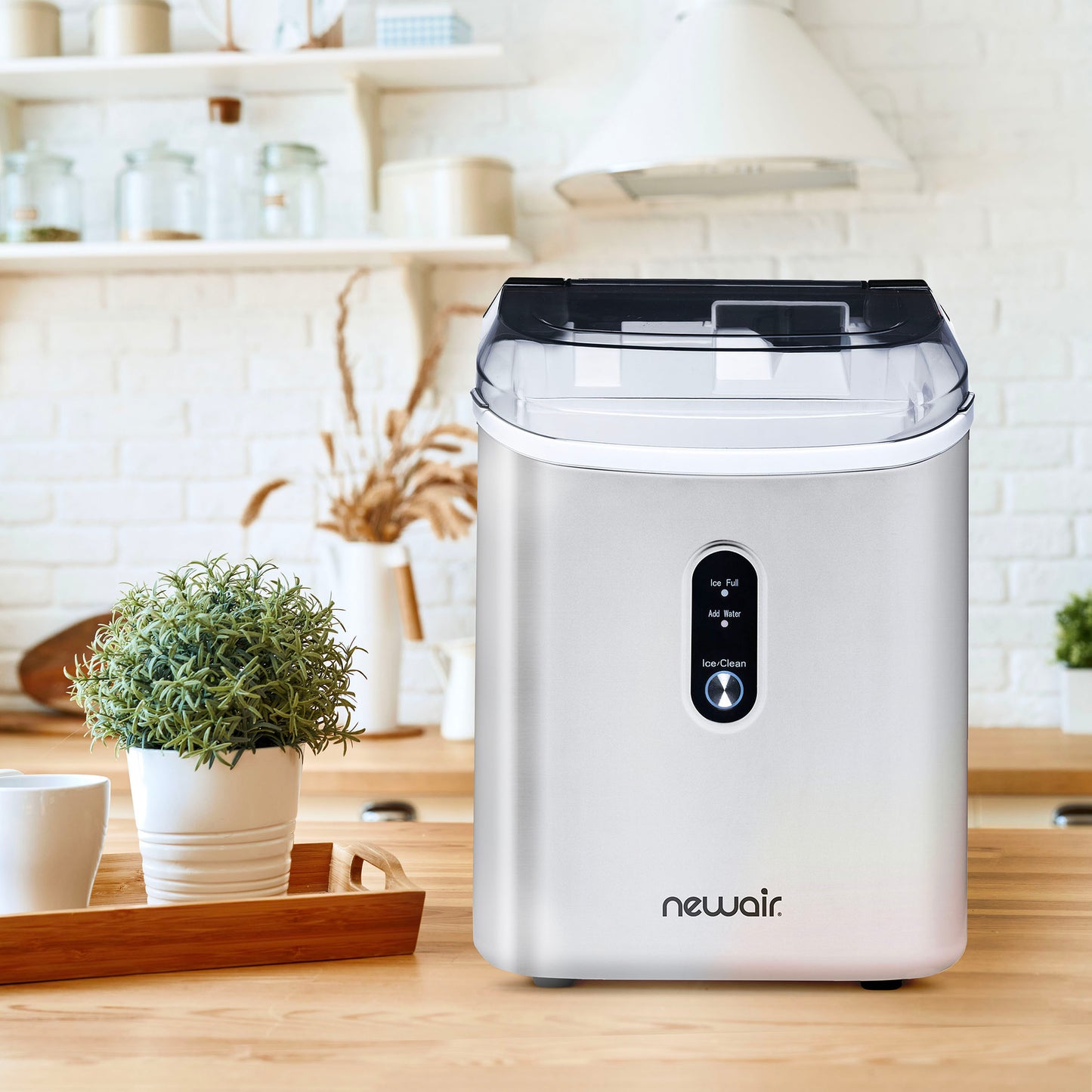 Newair® Countertop Ice Maker. Nugget Ice, 33 lbs/day