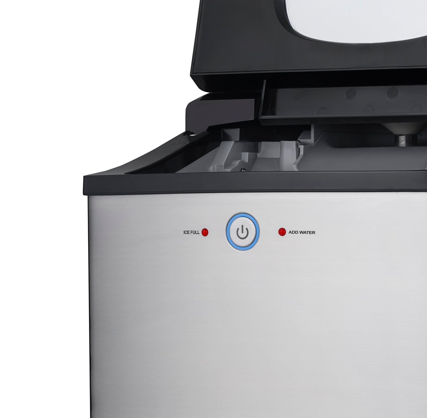 Newair® Countertop Ice Maker. Nugget Ice, 42 lbs/day - Stainless Steel