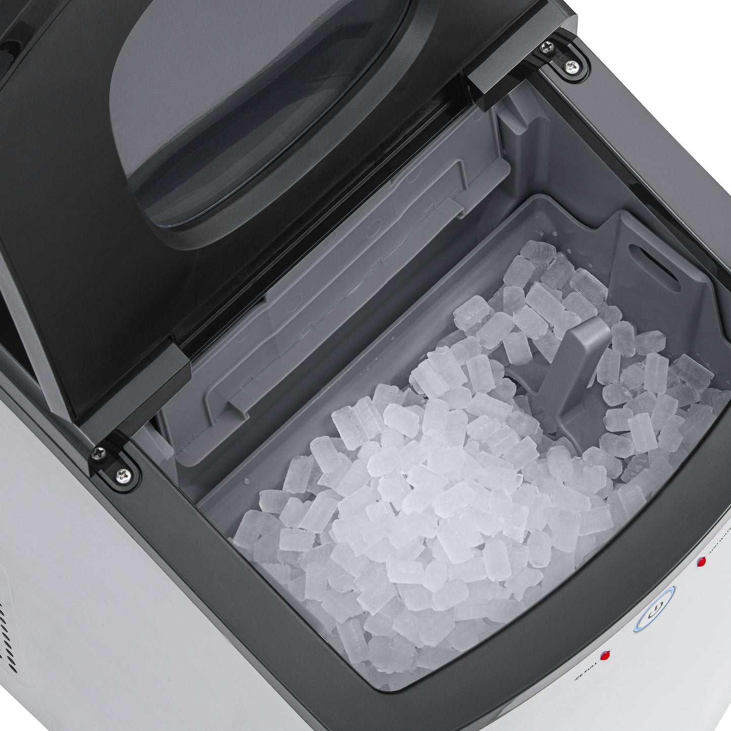 Newair® Countertop Ice Maker. Nugget Ice, 42 lbs/day - Stainless Steel