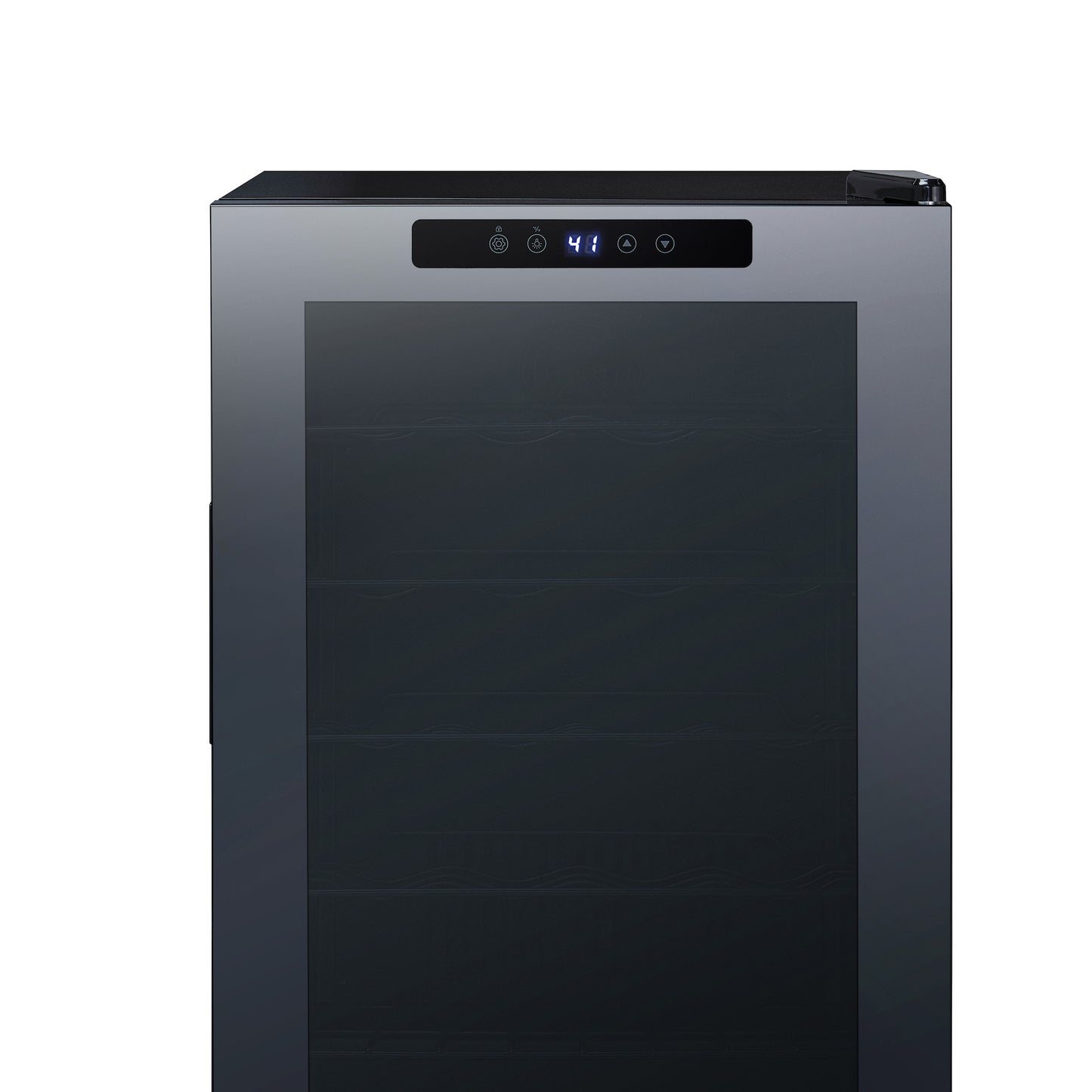 Luma® 24-Bottle 16.9" Black Freestanding Wine Fridge