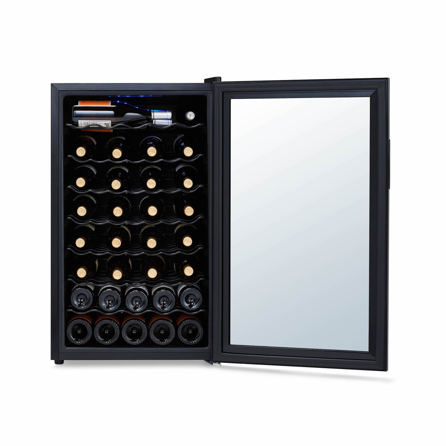 Newair® 51-Bottle 19.5" Black Freestanding Wine Fridge