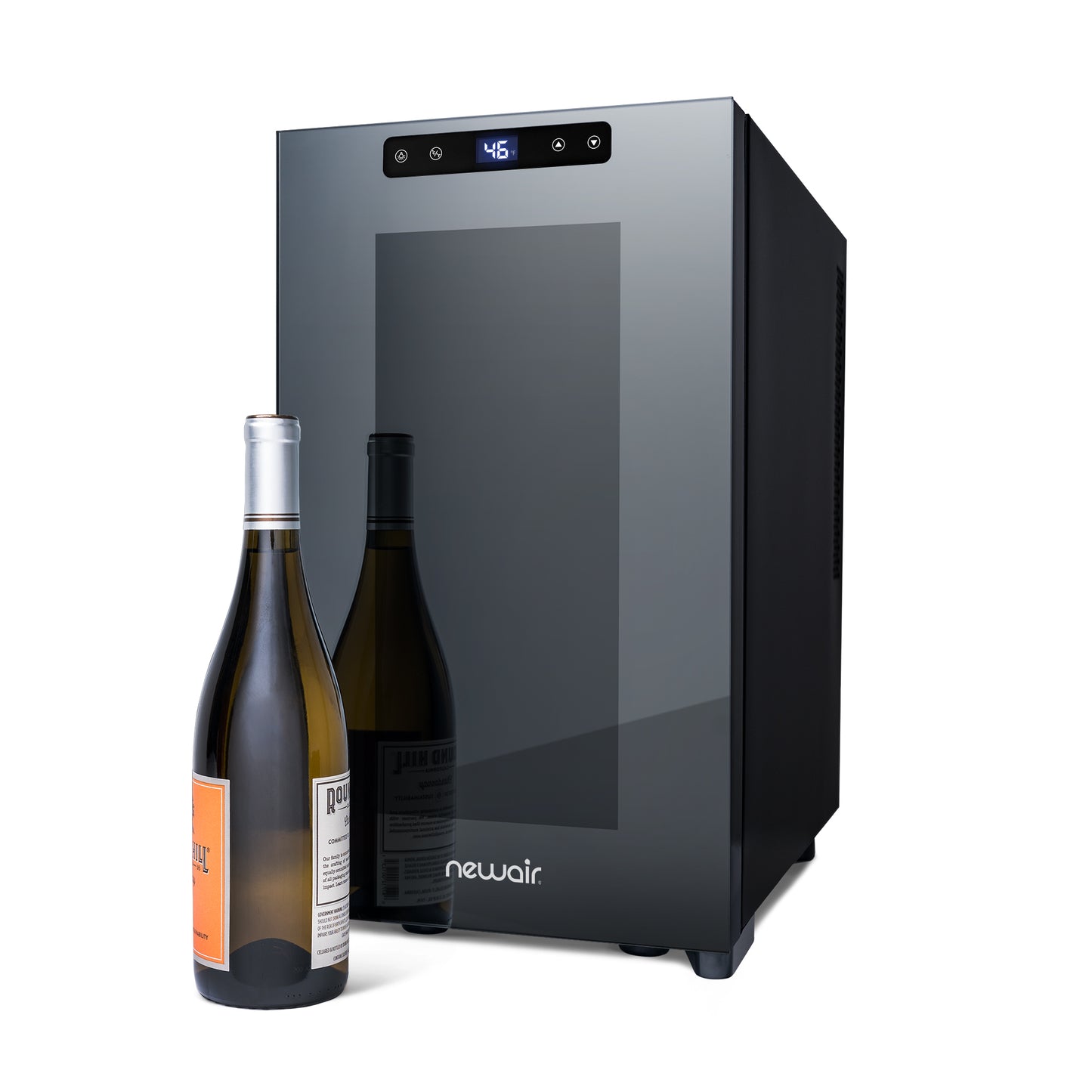 Newair® 8-Bottle 10.2" Black Freestanding Countertop Wine Fridge