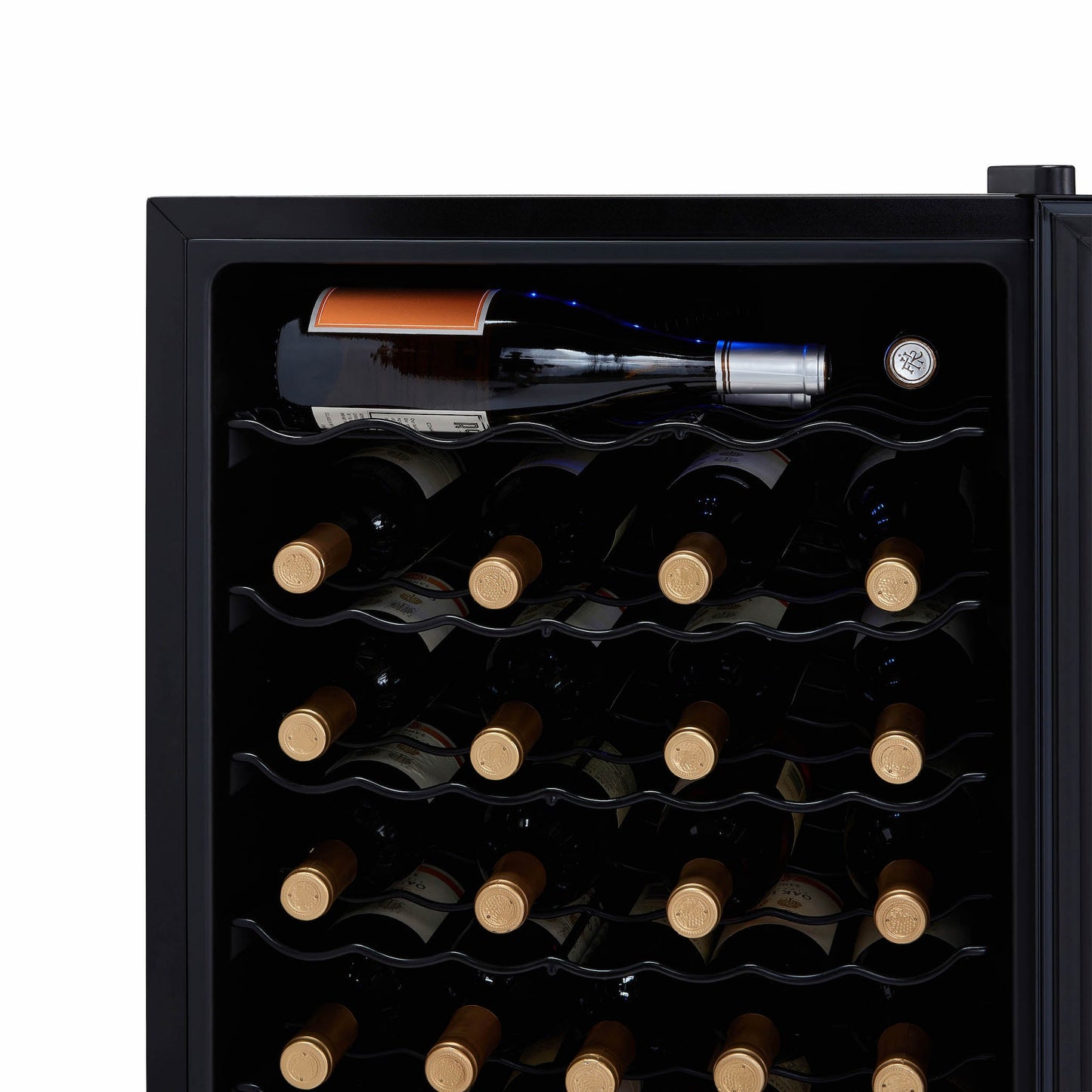 Luma® 51-Bottle 19.5" Black Freestanding Wine Fridge