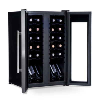 newair®-24-bottle-20-stainless-steel-freestanding-dual-zone-wine-fridge