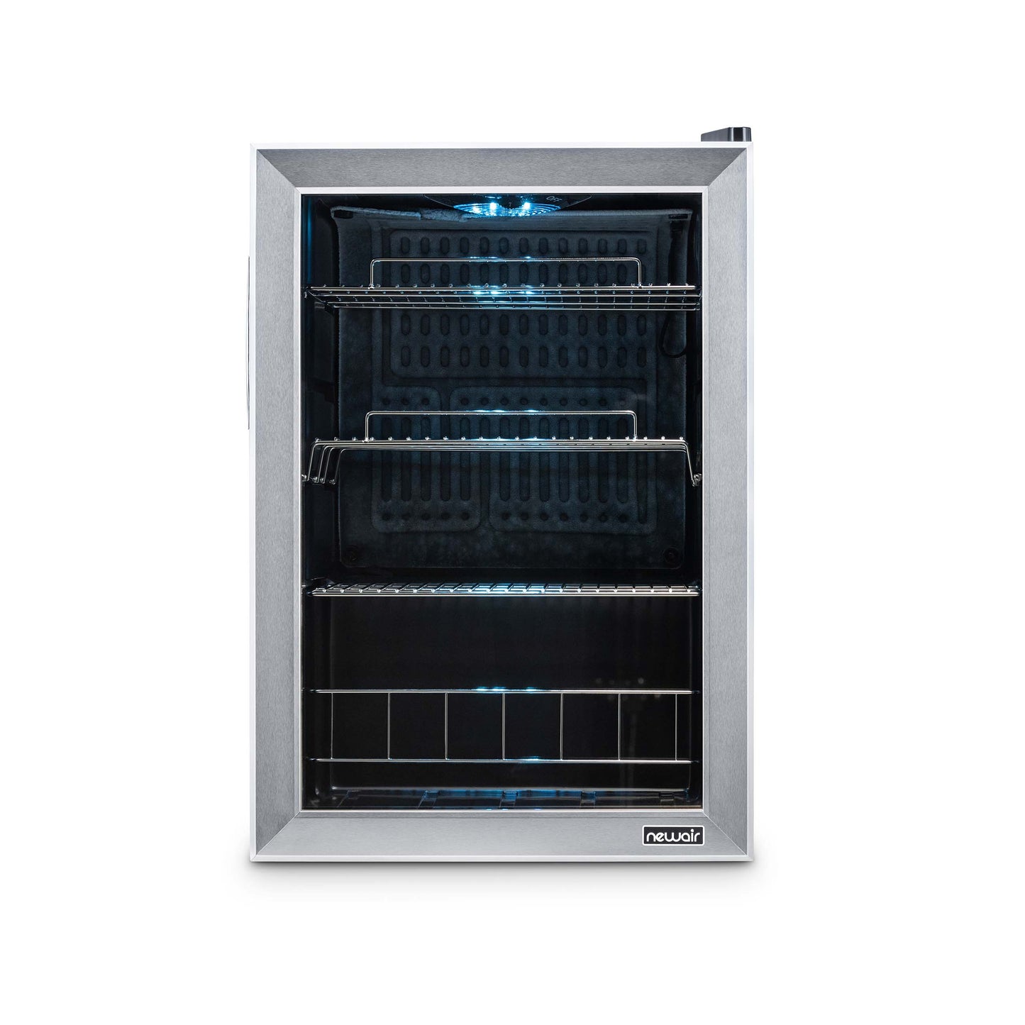 Newair® 90-Can Freestanding Stainless Steel Beverage Fridge -17"