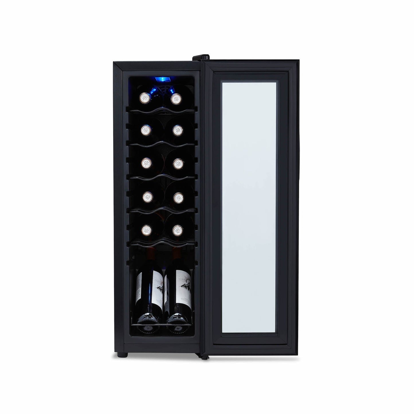 Luma® 12-Bottle 9.9" Black Freestanding Wine Fridge