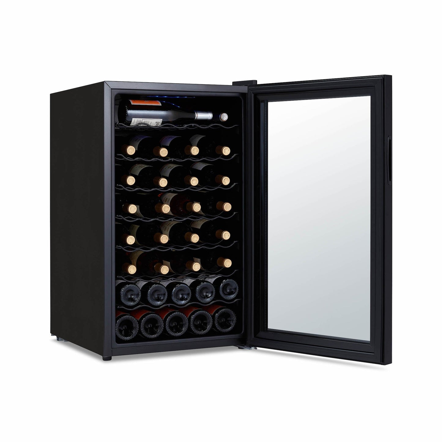 Luma® 51-Bottle 19.5" Black Freestanding Wine Fridge