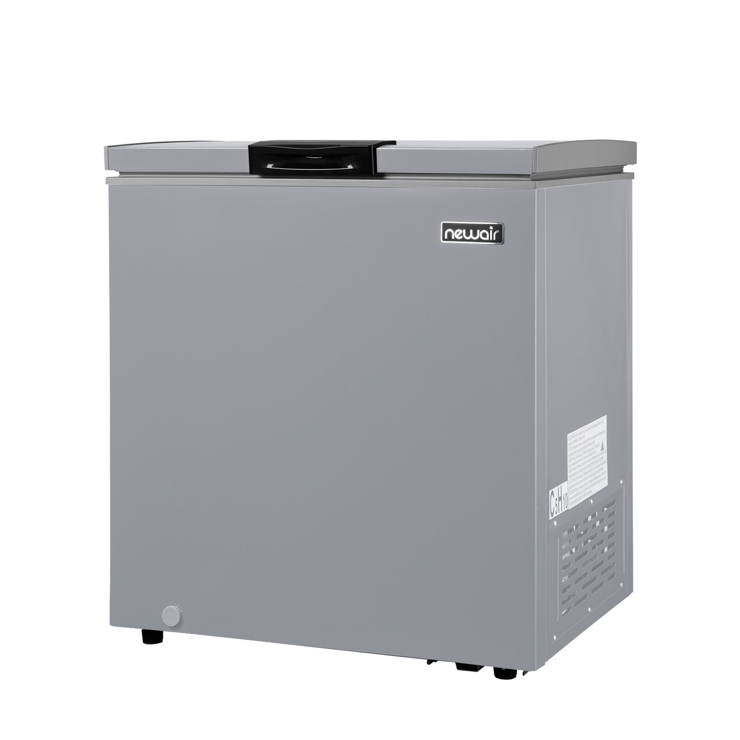 Newair® Mini Deep Chest Freezer, 5 Cu. Ft. - Cool Gray