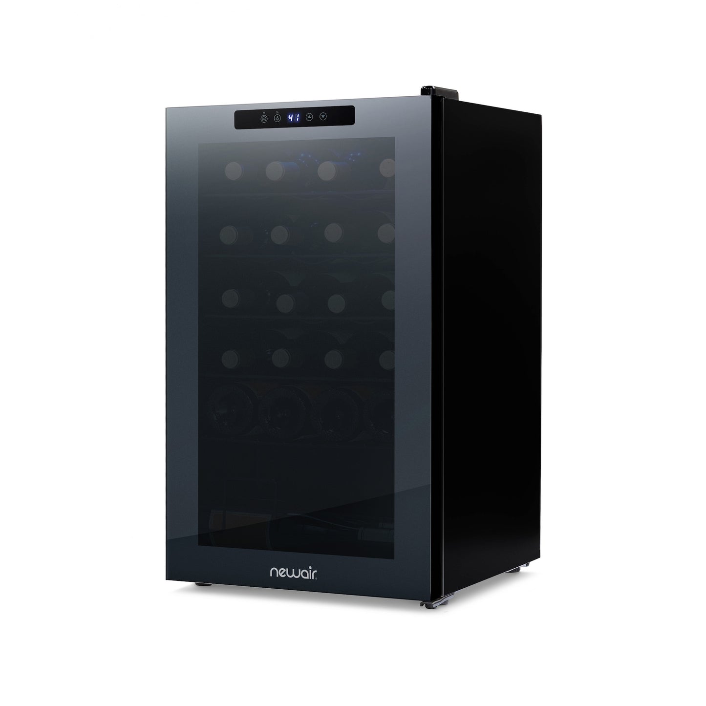 Newair® 24-Bottle 16.9" Black Freestanding Wine Fridge