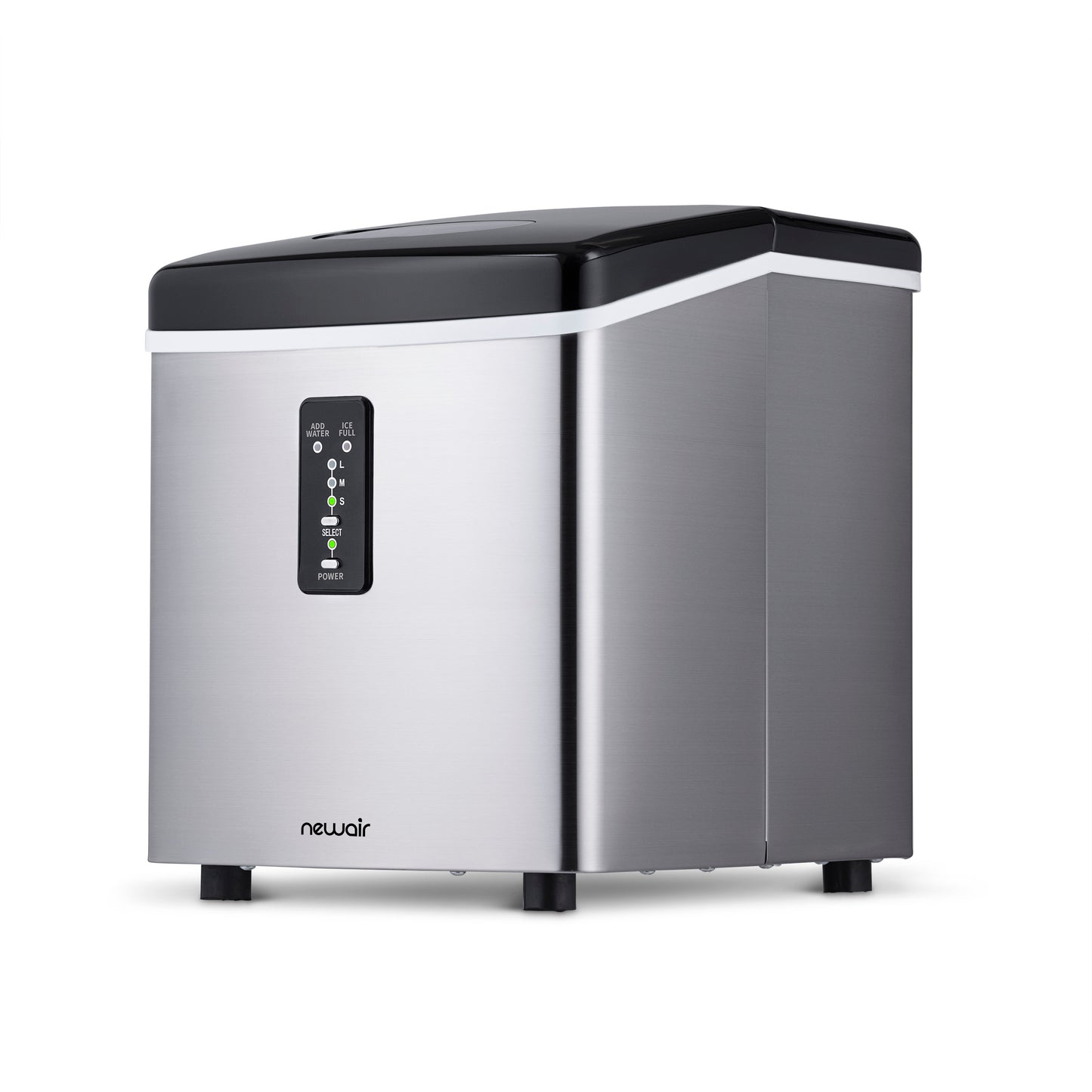 Newair® Countertop Ice Maker. Bullet Ice, 28 lbs/day