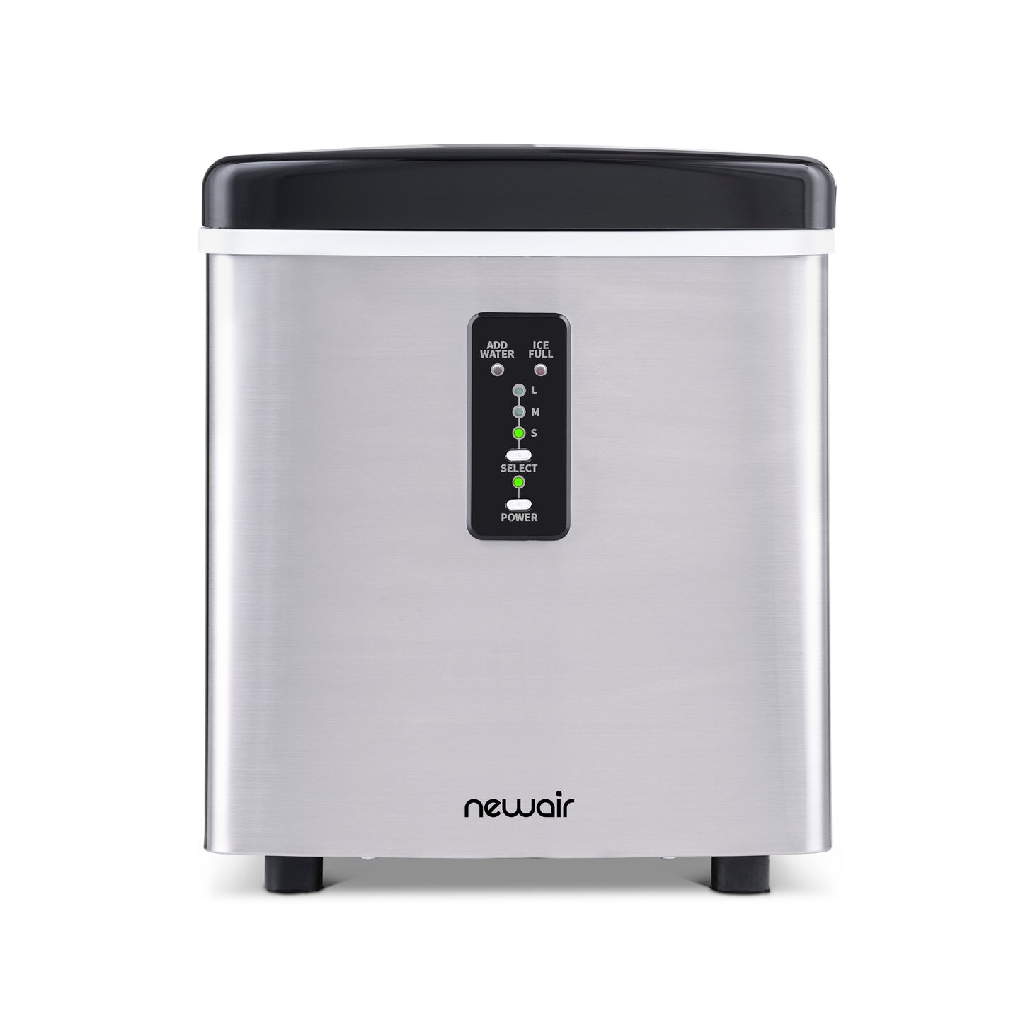 Newair® Countertop Ice Maker. Bullet Ice, 28 lbs/day