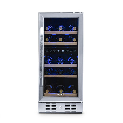 newair-15-built-in-29-bottle-dual-zone-wine-fridge-in-stainless-steel-quiet-operation-with-beech-wood-shelves-wine-coolers