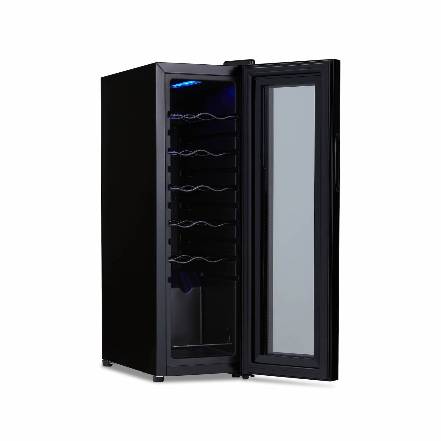 Luma® 12-Bottle 9.9" Black Freestanding Wine Fridge