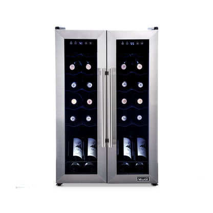 newair®-24-bottle-20-stainless-steel-freestanding-dual-zone-wine-fridge