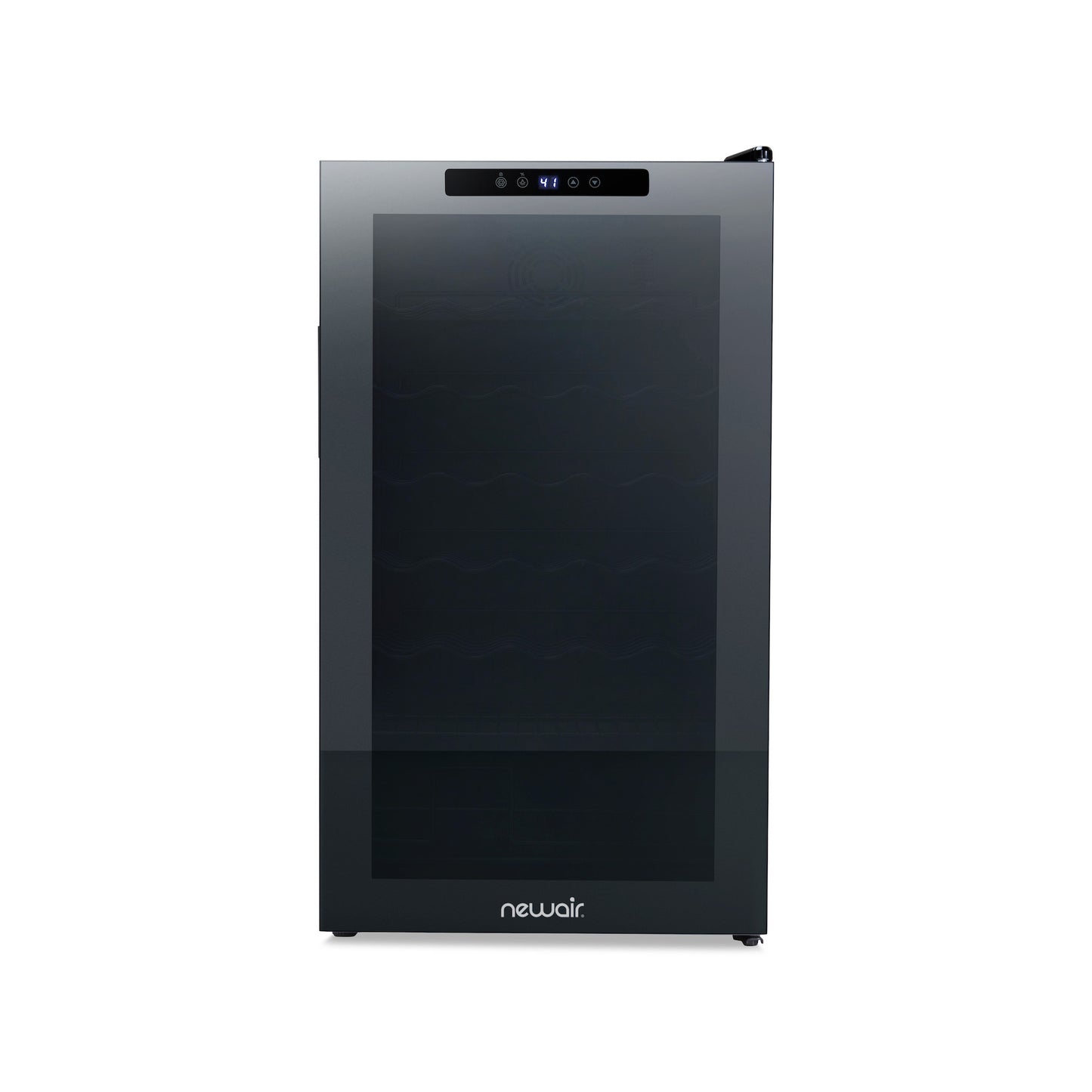 Newair® 34-Bottle 18.7" Black Freestanding Wine Fridge