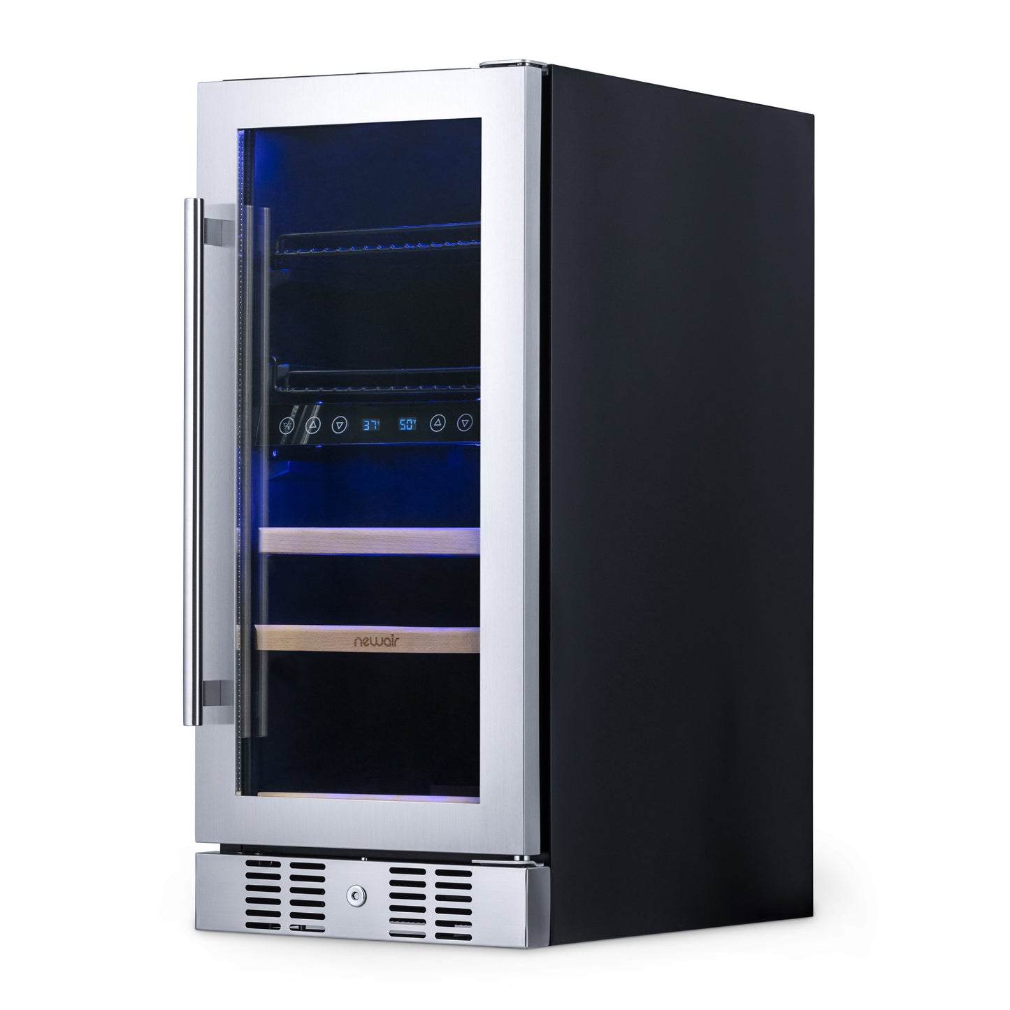 Newair® 48-Can, 9-Bottle Built-in Dual Zone Beverage Fridge - 15"