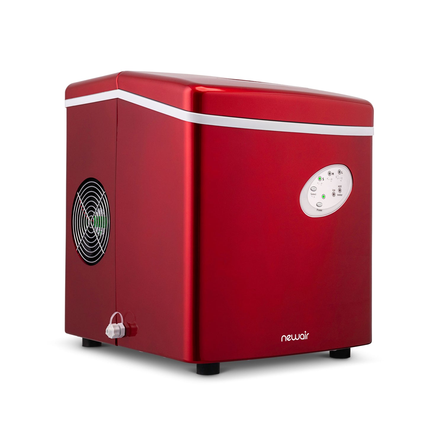 Newair® Countertop Ice Maker. Bullet Ice, 28 lbs/day