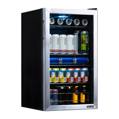 newair®-126-can-freestanding-stainless-steel-beverage-fridge-18-9